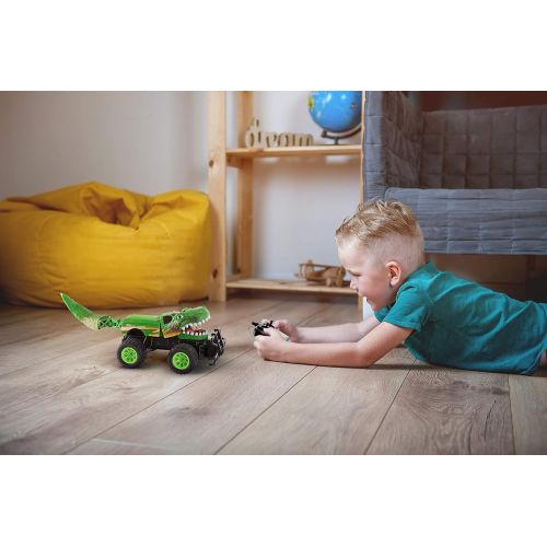  Advanced Play Cool Dinosaur Remote Control Toy Car for Kids 4WD Off Road Vehicle Monster Truck 118 Scale High Speed Rc Cars for Adults Toddlers Boys and Girls