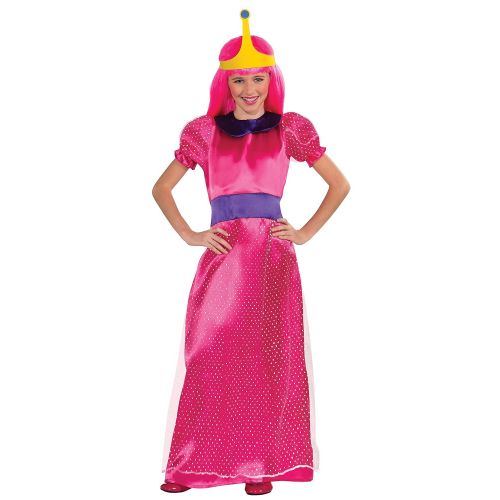  Adventure Time Childs Bubblegum Princess Costume, Large