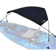 Adventure Canopies Kayak Sun Shade, Snook Pro XL - Fits 9 feet & Larger Single Person, Non-Inflatable, Kayaks