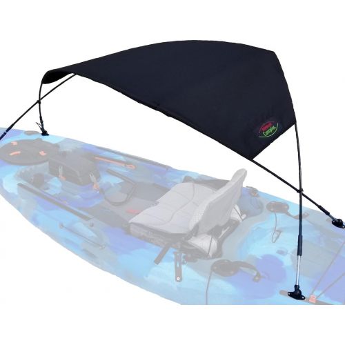 Adventure Canopies Kayak Sun Shade, Snook Pro XL - Fits 9 feet & Larger Single Person, Non-Inflatable, Kayaks