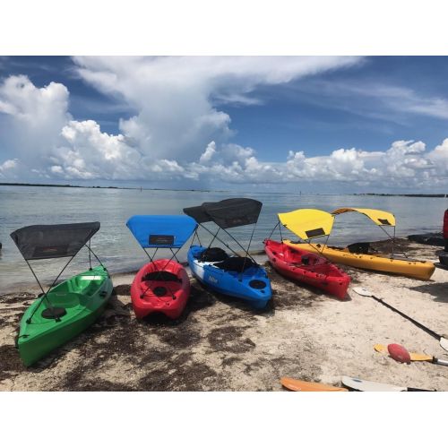  Adventure Canopies Kayak Sun Shade - 10 Foot & Larger Kayaks