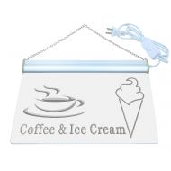 Advertising lighting ADVPRO Coffee Ice Cream Cafe Shop Gift LED Neon Sign Multi-Color 16 x 12 Inches st4s43-j711-c