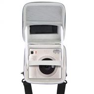 Aenllosi Hard Carrying Case Compatible with Fujifilm Instax Square SQ1 Instant Camera (Inside White)