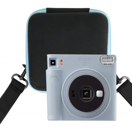  Aenllosi Hard Carrying Case Compatible with Fujifilm Instax Square SQ1 Instant Camera (Inside Blue)