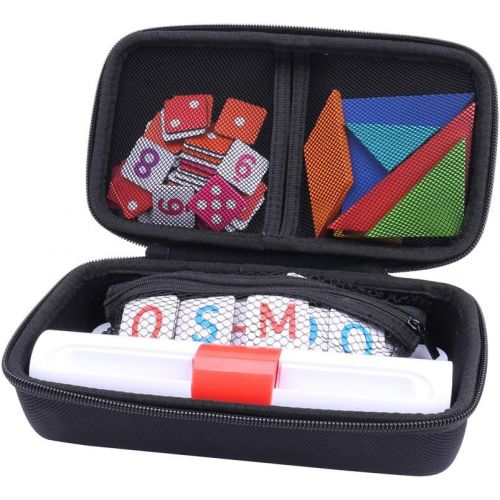  [아마존베스트]Storage Organizer Case for Osmo Genius Kit, fits OSMO Base/Starter/Numbers/Words/Tangram/Coding Awbie Game by Aenllosi (Black)