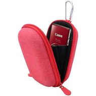 Aenllosi Hard Carrying Case Replacement for Canon PowerShot ELPH 180/190 Digital Camera (Carrying case, Red)