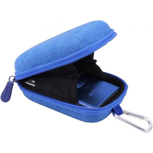  Aenllosi Hard Carrying Case Replacement for Canon PowerShot ELPH 180/190 Digital Camera (Carrying case, Blue)