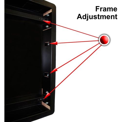  Aeon Stands and Mounts In Wall TV Mount, Recessed Articulating In Wall TV Mount for 42 to 80 Inch TVs LCD, LED, or Plasma - Extends 28 Inches