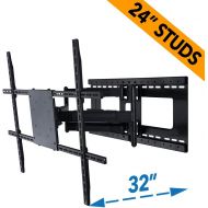 Aeon Stands and Mounts Full Motion TV Wall Mount for 42-80 inch TVs with Room Adapt Extends 32, Mounts on 16 or 24 inch studs - Aeon 45250