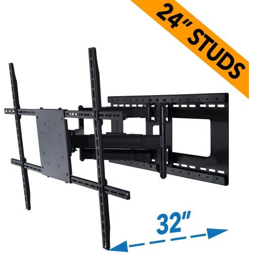  Aeon Stands and Mounts Full Motion TV Wall Mount for 42-80 inch TVs with Room Adapt Extends 32, Mounts on 16 or 24 inch studs - Aeon 45250