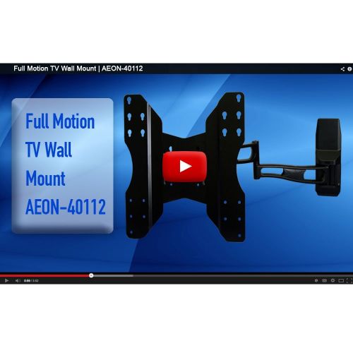  Aeon Stands and Mounts Full Motion Wall Mount with 29-Inch Extension for 32 to 65-Inch TV