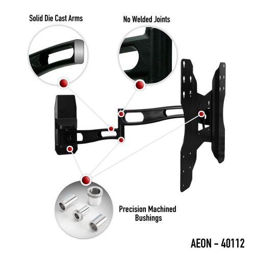  Aeon Stands and Mounts Full Motion Wall Mount with 29-Inch Extension for 32 to 65-Inch TV