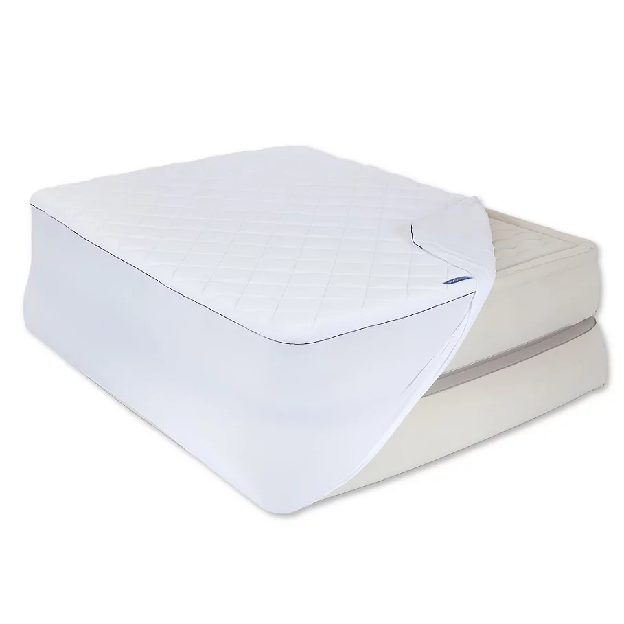 AeroBed Insulated Mattress Pad Cover in White