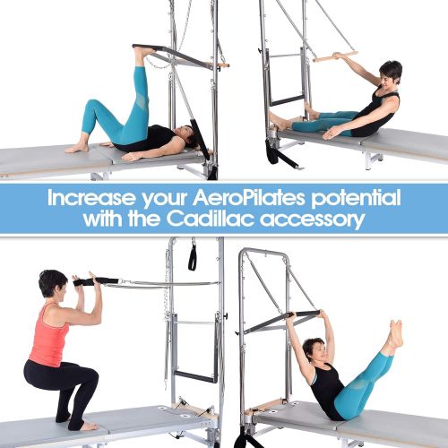  AeroPilates Precision Series Reformer 610 with optional Cadillac