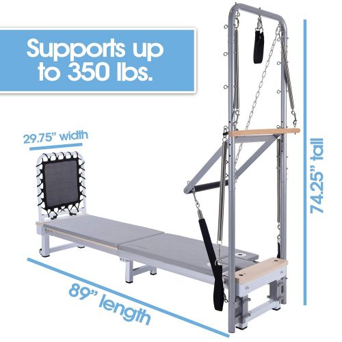  AeroPilates Precision Series Reformer 610 with optional Cadillac