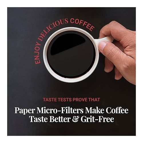  AeroPress Replacement Filter Pack - Microfilters For AeroPress Coffee And Espresso-Style Coffee Maker - 350 count