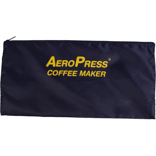  [아마존베스트]AeroPress Coffee and Espresso Maker with Tote Bag and 350 Additional Filters - Quickly Makes Delicious Coffee without Bitterness - 1 to 3 Cups Per Press