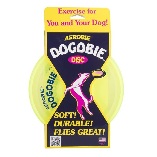  Aerobie Dogobie Disc Outdoor Flying Disc for Dogs - Colors May Vary