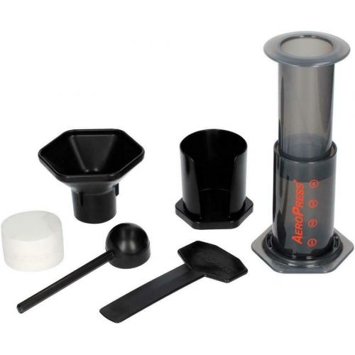  Aerobie AeroPress A80 Kaffeezubereiter Plastik, Schwarz