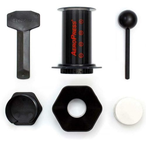  [아마존베스트]Aerobie AeroPress A80 Coffee Maker Plastic, Black