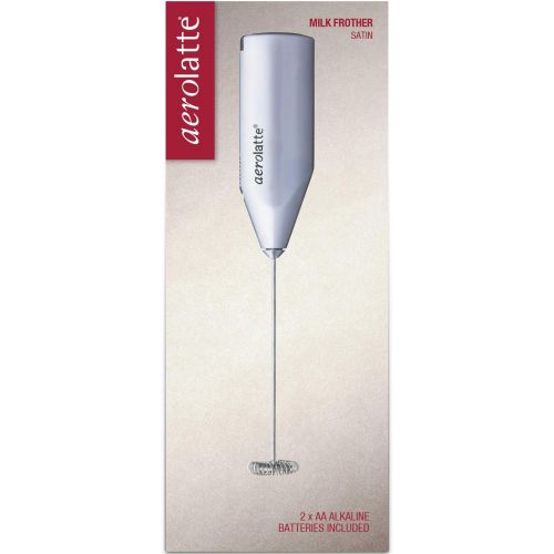  Aerolatte Milk Foamer, The Original Steam-Free Frother, 8.5-Inch, Satin Finish: Electric Milk Frothers: Kitchen & Dining