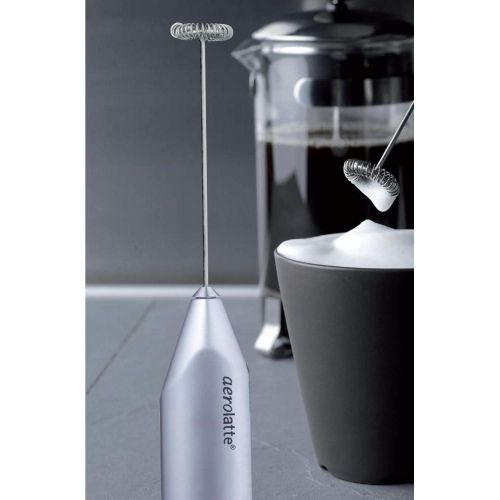  Aerolatte Milk Foamer, The Original Steam-Free Frother, 8.5-Inch, Satin Finish: Electric Milk Frothers: Kitchen & Dining