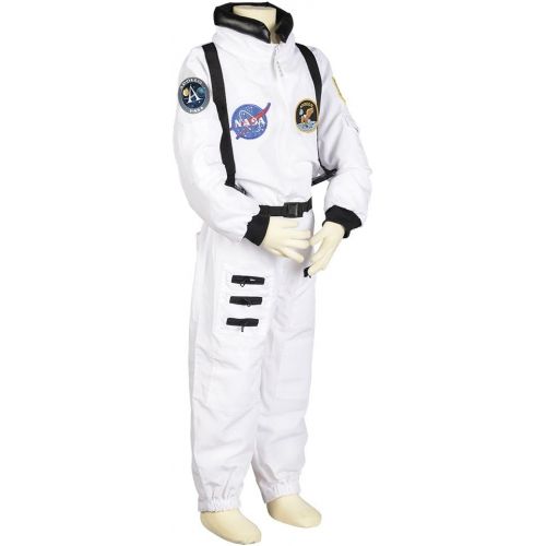  할로윈 용품Aeromax Apollo 11 NASA Astronaut Suit Costume, 4/6, White