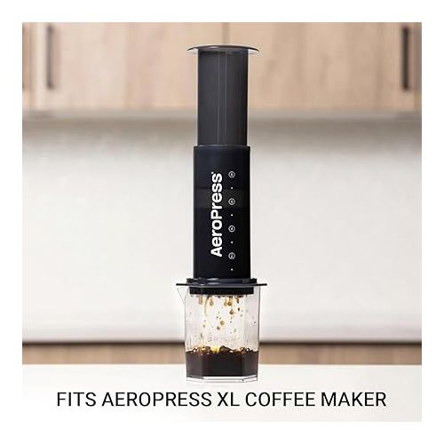  AeroPress XL Replacement Filter Pack - Micro-filters For AeroPress XL Coffee And Espresso-Style Coffee Maker - 2 Pack (400 count)