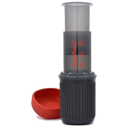  [아마존베스트]AeroPress 10R11 Go, plastic, grey.