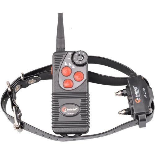  Aetertek 216D Electric Pet Dog Remote Shock Training Collar No Barking Submersible Rechargeable E-collar