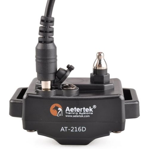  Aetertek 216D Electric Pet Dog Remote Shock Training Collar No Barking Submersible Rechargeable E-collar