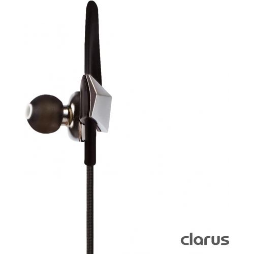  Moshi Clarus Premium Dual Driver In-Ear Headphones with Microphone, Silver