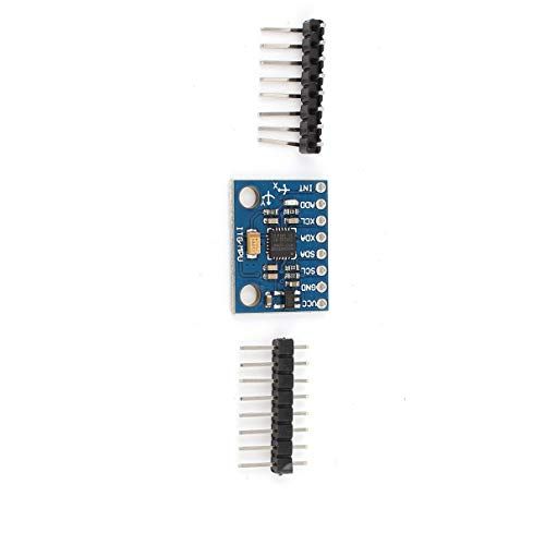  Aexit GY-521 MPU6050 Audio & Video Accessories Three Axis Accelerometer Gyroscope 6DOF Module Connectors & Adapters w 2Pins