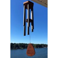 /Afamilytreecom Windchime-Memorial Wind Chime. Engrave Wind Chime. “The Abbey” 39. Soothing Sound - FREE Shipping