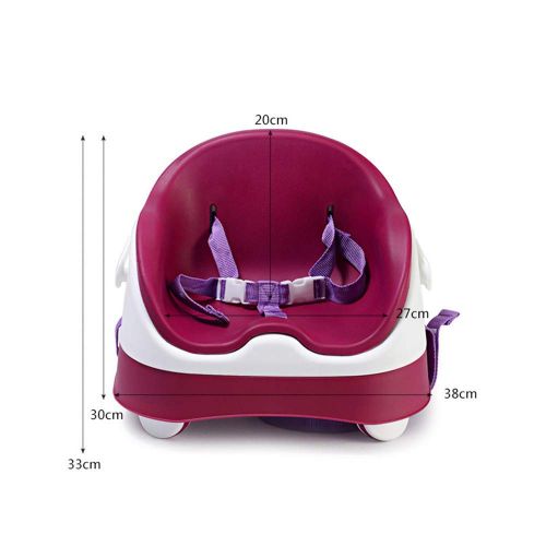  Afdgsjyu-Baby Care Home Restaurants Junior Chair Baby Kids Portable Travel Booster Baby Seat, Child High Chair for Travel Home Use