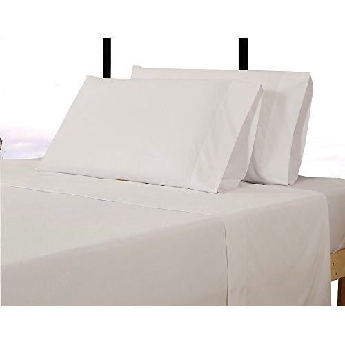  Affluence Luxury Microfiber Sheet Set (Twin Sheet Set, Ivory)