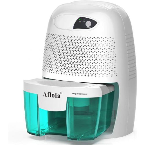  Afloia Portable Dehumidifier for Bathroom,1500 Cubic Feet Electic Mini Home dehumidifier for Home Deshumidificador Dehumidifier for Bathroom Baby Room Space Bedroom RV Basement Car