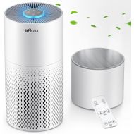 Afloia Air Purifier And Humidifier Combo For Home, 22Db 7 Colors Night Hepa Air Purifiers 2 In 1 With Remote Control, Hepa Filter Air Cleaner Removing 99.99% Smokers Odor And Pollen For B