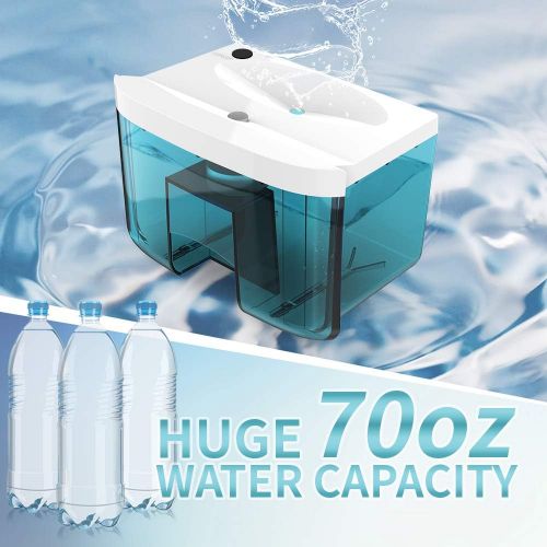  Afloia Dehumidifier for Home 2000ML(68 oz), Portable Quiet Dehumidifier 2200 Cubic Feet(269 sq.ft),Home Electric Dehumidifiers for Bathroom Space Bedroom Kitchen Caravan Office Bas