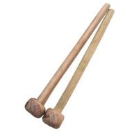 Africa Heartwood Project Pair (2) of Professional Mallets for African Bala Marimba - Natural Gum & Hardwood Stick