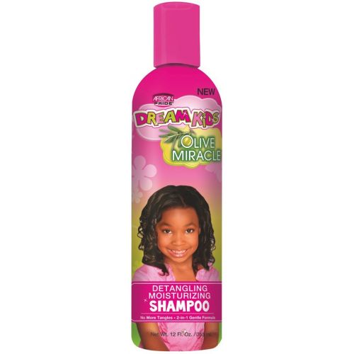  African Pride Dream Kids Olive Miracle Detangling Shampoo 12oz (6 Pack)