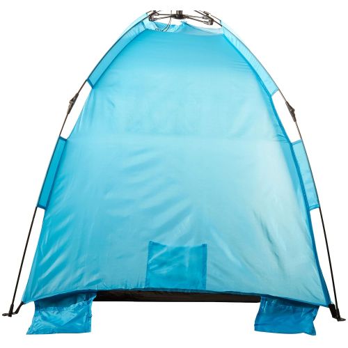  AfterGen Easy Setup Beach Tent Portable Pull to Open Sun Shelter Strong UV Protection Sun Shade Sand Surf Instant Pop-Up Umbrella