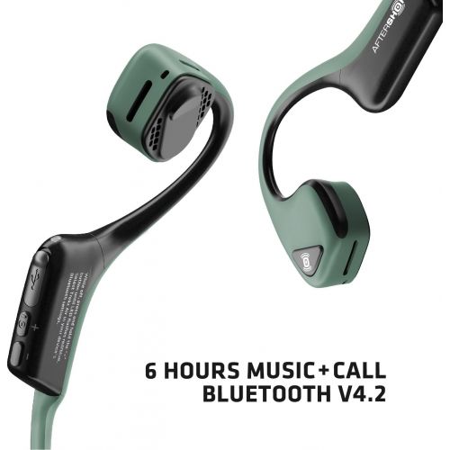  Aftershokz AfterShokz Trekz Air Open Ear Wireless Bone Conduction Headphones, Midnight Blue, AS650MB