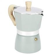Agatige Stovetop Espresso Maker 3/6 Espresso Cup, Aluminium Moka Pot Italian Coffee Maker Stove Top Coffee Maker Percolator Pot (6 Cup/10 Oz)