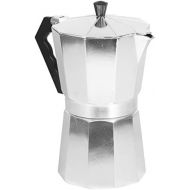 Agatige Stovetop Espresso Maker, Aluminium Coffee Moka Pot with Octagonal for Home Office Cafetera(20.2oz)