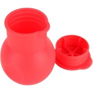 Agatige 100ml Chocolate Melting Pot, Soft Silicone Candy Butter Milk Warmer Tool for Microwave Baking Pouring, 9.5 x 6.5cm