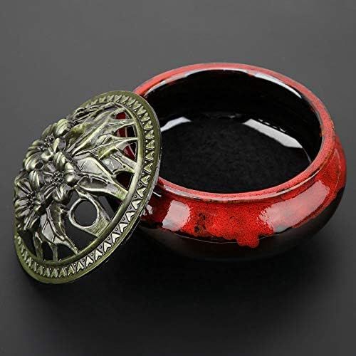  인센스스틱 Agatige Incense Burner Holder, Ceramic Censer Incense Stick Holder Incense Burner Bowl for Buddhist Hall, Study, Tea Room(#3)