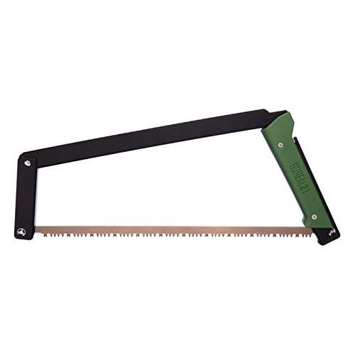  [무료배송]아가와캐년 보레알21 폴딩 접이식 톱 Agawa Canyon - BOREAL21 Folding Bow Saw - Black Frame, Green Handle, All-Purpose Blade