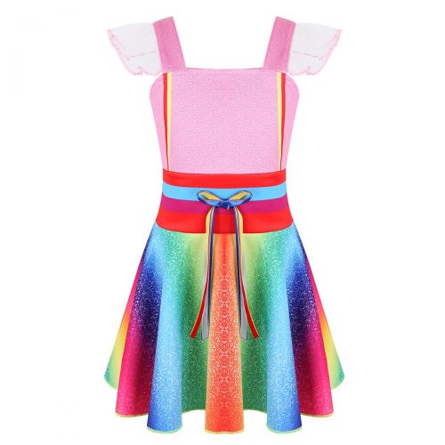  Agoky Girls Kids LOL Doll Surprise Princess Fancy Dress Carnival Halloween Cosplay Costumes Party Outfits