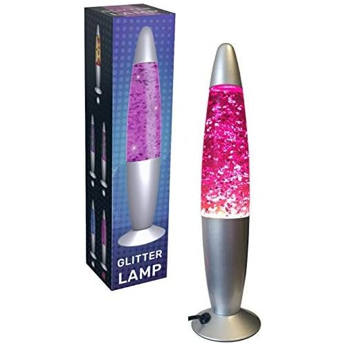  Agora Import Glitzerlampe Fuchsie